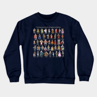 The Kings and Queens of England and Britain Crewneck Sweatshirt